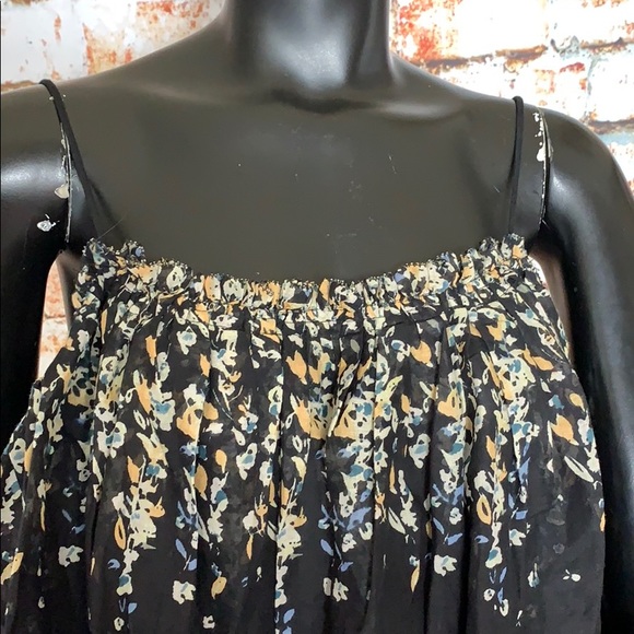 Intimately Free People Black Floral Tank Top - Picture 2 of 6